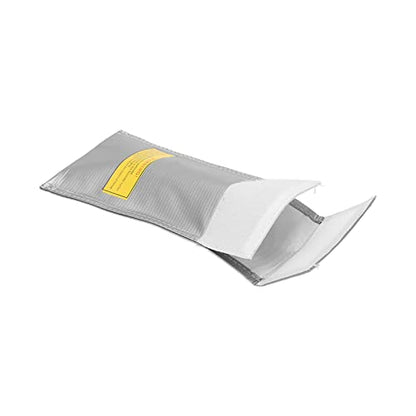 Fireproof Battery Storage Bag, Flame Retardant Pouch for Safe Handling and Airplane Model Battery Storage