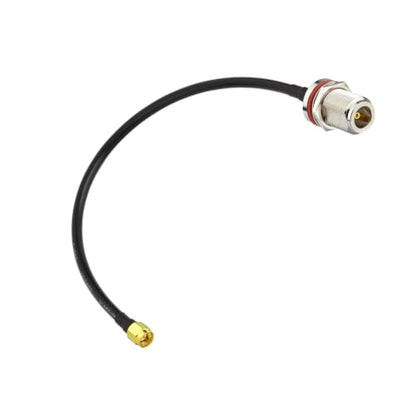 Superbat SMA Male to N Female Bulkhead RG58 Coaxial Cable 12in 2-Pack