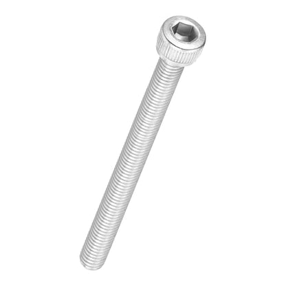 Socket Head Cap Screws M5-0.8x60mm 304 Stainless Steel Silver 10pcs - size: M5-0.8x60mm