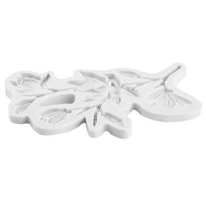 Magnolia Flower Polymer Clay Mold Magnolia Silicone Molds - color: Style E