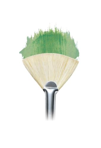 Winsor & Newton Winton Hog Fan Bristle Brush, #8 - size: #8, style: Fan