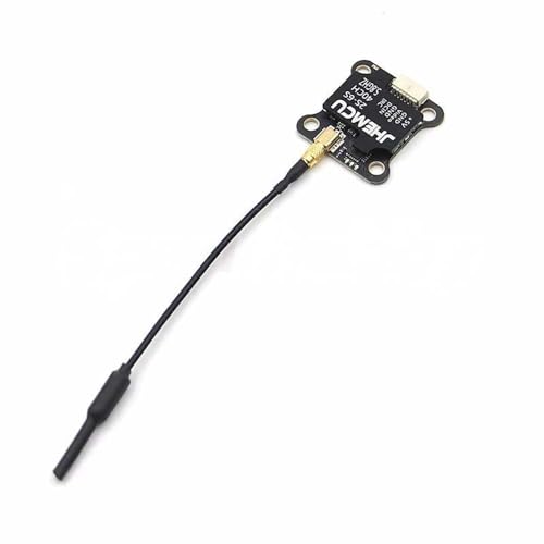 VTX20-600 40CH 20X20mm PitMode 25-600mW Adjustable VTX 7-26V for JHEMCU VTX RC FPV Racing Freestyle Drones