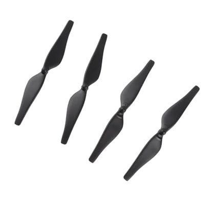 RC Drone Blade Propeller, 2 Pairs Carbon Fiber Quick Release Propeller Set for Tello Drone Quadcopter(black)