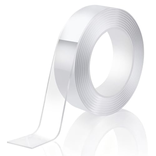 P7yaumy Double Sided Tape Heavy Duty 1.2in×20ft, Nano Tape Double Sided - size: 1.2in×20feet
