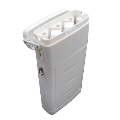 CUESOUL ANTIE Hard Dart Case, Holds 6 Steel/Soft Tip Darts & Extra Tips, Shafts & Flights, Durable Use - color: Solid White