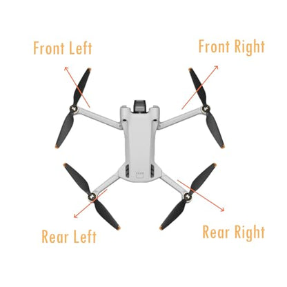 Mini 3 Pro Accessories Spare Parts Motor Arm Assembly Replacement for DJI Mavic Mini 3 Pro Back Left Arm - color: Back Left