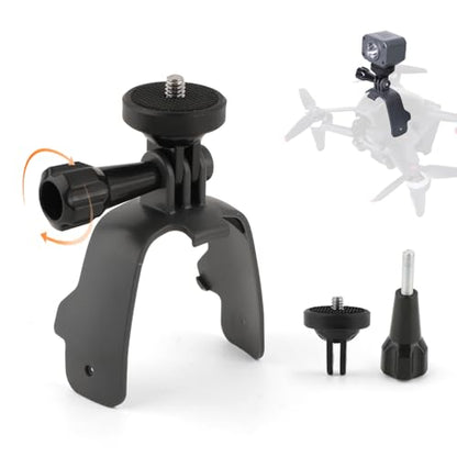 Extension Bracket Mount for DJI FPV Bracket Adapter Flight Lamp for Gopro Pocket 2 Light Clamp Holder Parts Drone Accessories