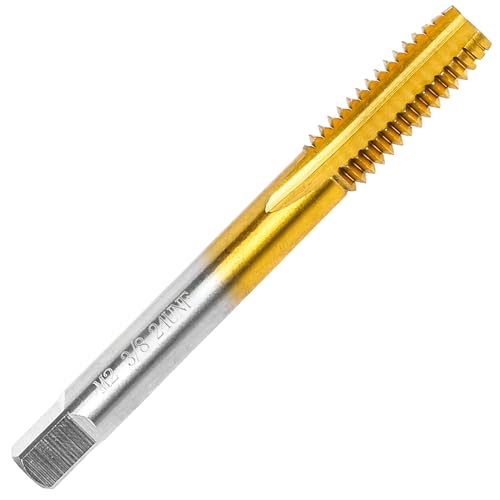 3/8"-24 UNF Thread Tap for Metal,3/8"-24 UNF M2 HSS Thread Milling Tap - size: 3/8"-24UNF
