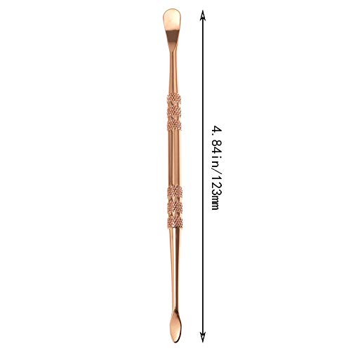 Maxmoral Carving Tool Stainless Steel Sculpting Modeling Tool Engraving Tool, Rose Gold - color: Rose Gold
