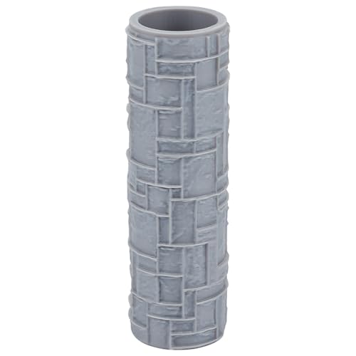 Topography Texture Roller Large Brick Clay Texture Rollers Geometric DIY Embossing Pottery Decortive Tool for Pathfinder, PRG, Miniatures, Tabletop Board Game Topography Accessory - style: Geometric