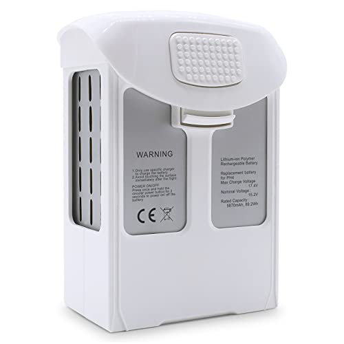 KUWATA Intelligent Flight Battery for DJI Phantom 4 Pro, Phantom 4 Advanced/RTK, 5870mAh, Camera Drone Extended Battery