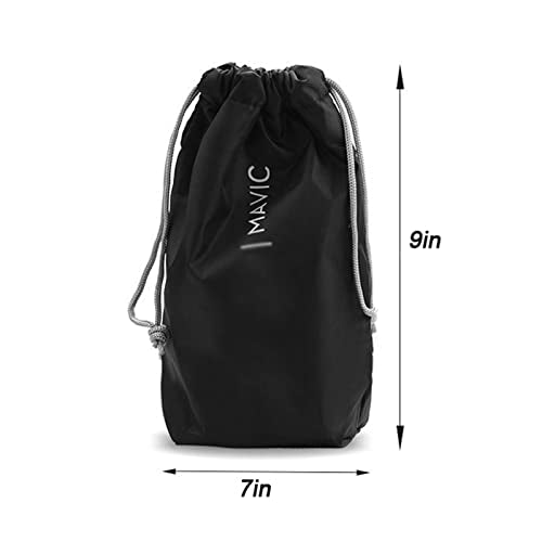 Protective Aircraft Sleeve for DJI Mini 3 Pro/Air 3/Mini 3/Air 2/Mini 2/Mavic Pro Drone,RC Controller Storage Pocket Carring Bag,Holding Fly More Combo Accessories(Drawstring)