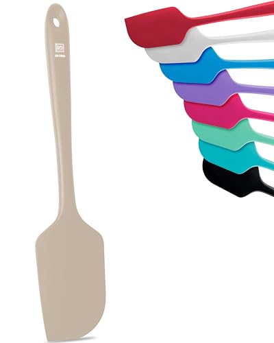 DI ORO Large Silicone Spatula - 600F Heat Resistant, Clay - color: Clay