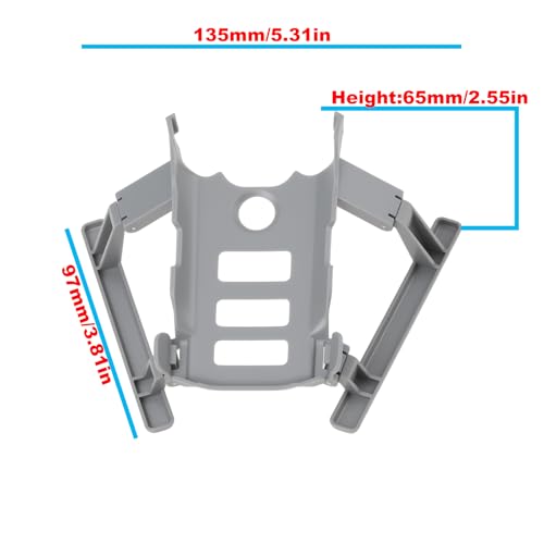 SING F LTD Drone Landing Gear Riser Landing Protection Legs Landing Gear Compatible with DJI Mini 5 Pro