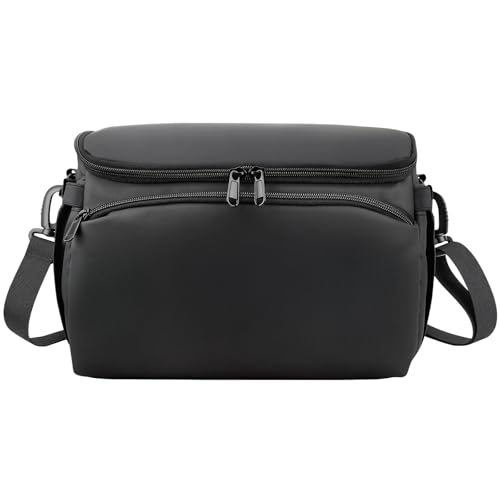 FPVtosky Shoulder Bag for DJI Avata 360/Avata 2/NEO 2/MAVIC 4 PRO/Air 3S Fly More Combo，Sling Carrying bag for Batteries, RC Motion 3, Goggles N3, FPV Controller 3 and other accessories，PU leather