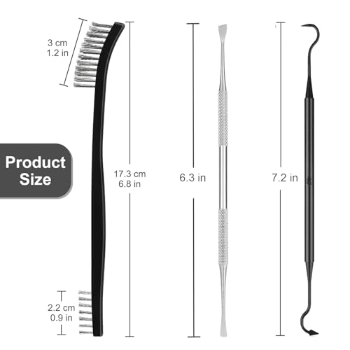Accmor Gun Cleaning Tools Kit Including Gun Cleaning Pick & Gun Cleaning Brush, Gun Cleaner Set - style: Set E