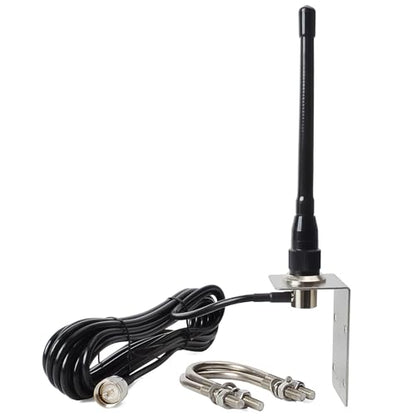 HYS VHF Marine Antenna Low-Profile 156-163MHz w/16.4ft(5m) Cable with PL259