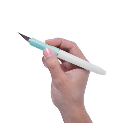 Westcott Precision Hobby Knife for Crafting and DIYs, Includes Four #11 Replacement Blades (17863) - size: Tool and Replacement Blades