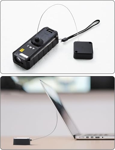 4Pcs 6.6FT Retractable Remote Control Tether with Adjustable Leash, TV Remote Tether for TV and DVD, Never Lose TV Remote Again - size: 4PCS-6.6FT