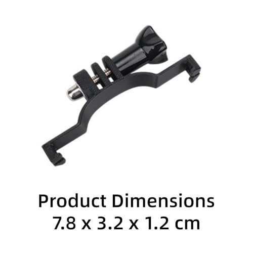 Top Mount Expansion Bracket for DJI NEO 2, Fixed Snap-on Clamp Holder for Go Ultra Action Camera