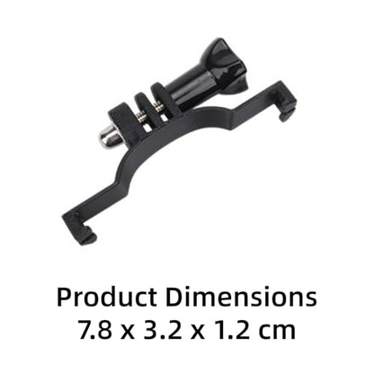 Top Mount Expansion Bracket for DJI NEO 2, Fixed Snap-on Clamp Holder for Go Ultra Action Camera