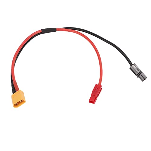 XT60 Connector, High Low Temperature Resistance, Durable High Current Performance, Battery Connector, Copper Gel Conductor, Copper Plated Plug, for E-Bike Riders, Drone Pilo