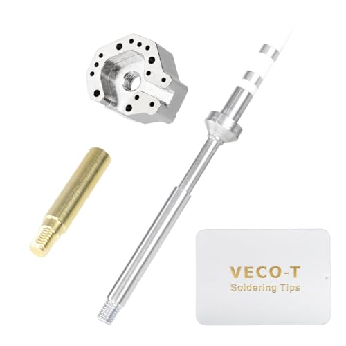 Joystick Soldering Iron Tip Set,Made of Copper with TS100丨900M Soldering Tip Adapter, for P4 P5 xbox Switch Controller Repair,Desoldering Tip Precision Alignment - size: 5