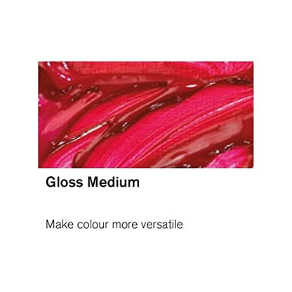 Winsor & Newton Professional Acrylic Medium, Gloss Medium, 250ml - color: Gloss Medium, style: 250ml (8.5-oz)