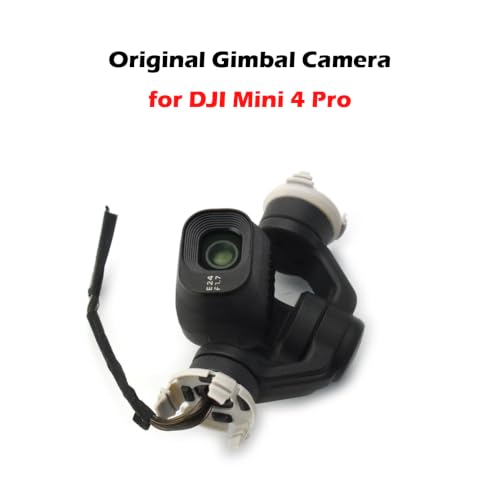 Original Gimbal Camera with Single Cable & Rubber Dampers for DJI Mini 4 Pro Drone Replacement Accessories Complete Gimbal for Mini 4 Pro UAV Repair Parts