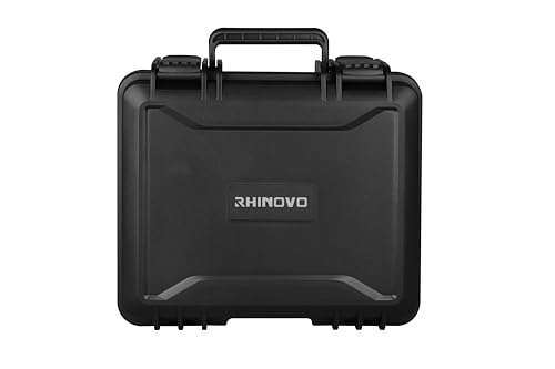 Waterproof Hard Case for DJI Drones Neo 2 | Custom Foam Insert | Impact Proof, Dustproof (Black) - color: Black