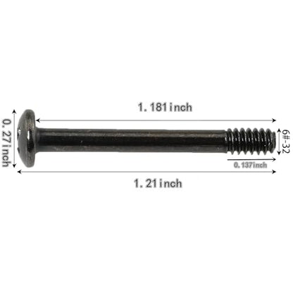 70pcs Fan Mounting Screw Radiator Water-Cooled Exhaust Fixing - size: 32x30mm