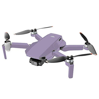 MightySkins Compatible with DJI Mini 2 Portable Drone - Solid Lavender | Protective, Durable, and Unique Vinyl Decal wrap Cover | Easy to Apply, Remove, and Change Styles | Made in The USA - color: Solid Lavender