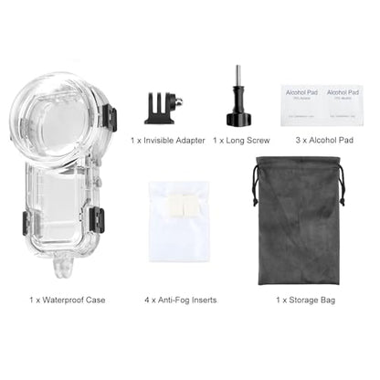 60M/196FT Invisible Diving Case for Insta360 X5
