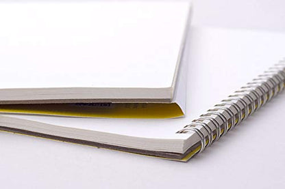 Strathmore 300 Series Wire Bound Charcoal Pad, 64 lb. Laid Surface, 9 X 12 inches, White, 32 Sheets (330-9) - size: 9x12