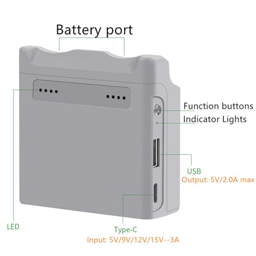 Two-Way Battery Charger Hub USB Charging Hub Charger for DJI Neo Drone Accesosries Parts