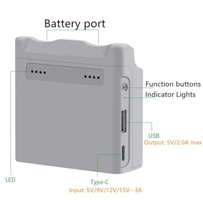 Two-Way Battery Charger Hub USB Charging Hub Charger for DJI Neo Drone Accesosries Parts