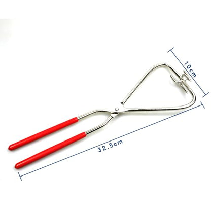Maxmoral 12.9 Inch Clay Modelling Clamps DIY Glaze Dipping Pottery Trimming Tool and Dipping Pliers