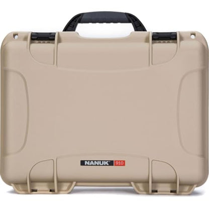 NANUK 910 Waterproof Hard Case with Foam Insert for DJI Mini SE Fly More Kit - Tan (910-MAVMSE0)