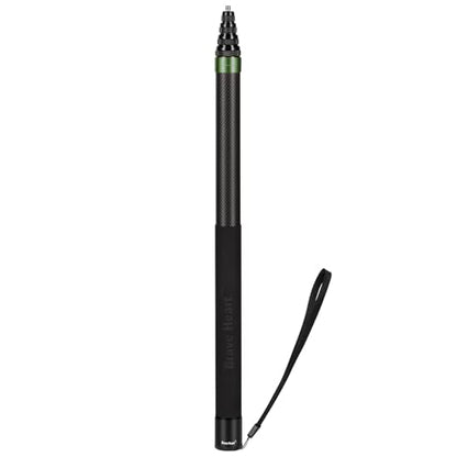 3m Invisible Carbon Fiber Selfie Stick for Insta360 X5/X4(Green) - color: Green
