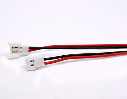 10 PCS JST-DS LOSI 2.0MM 2-Pin Connector Plug Male Female with Wire 100MM