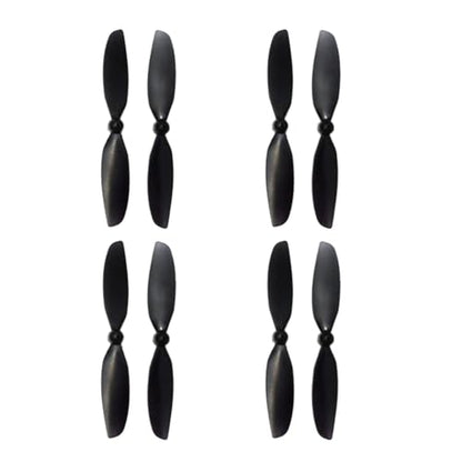 4pcs AB Propeller Blades 45-75mm Mini Drone Propellers, Compatible with Drones, Gliders, and Foam Aircraft (75mm) - style: 75mm