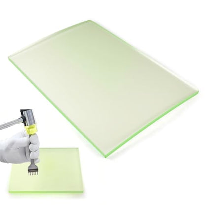 Leather Craft Punch Pad, Rubber Mute Board for Stamping, 11.8x7.9x0.3 - size: 11.8"L x 7.9"W