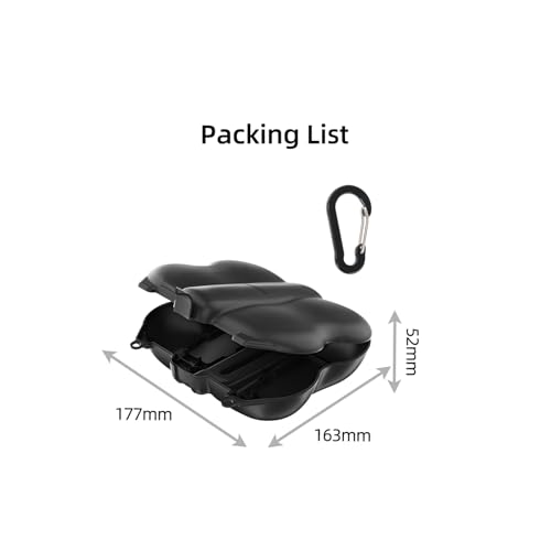 Protective Case for DJI Neo 2, Portable Travel Carrying Case Storage Case for DJI Neo 2 Batteries and Digital Transceiver Accessories - size: Medium