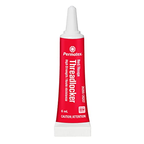Permatex 26207 RED HIGH STRENGTH THREADLOCKER 6ML