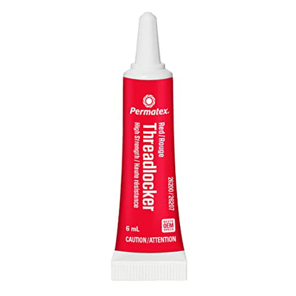Permatex 26207 RED HIGH STRENGTH THREADLOCKER 6ML