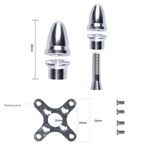 D2836 1100KV High Thrust Fixed Wing RC Airplane Kit