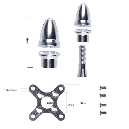 D2836 1100KV High Thrust Fixed Wing RC Airplane Kit