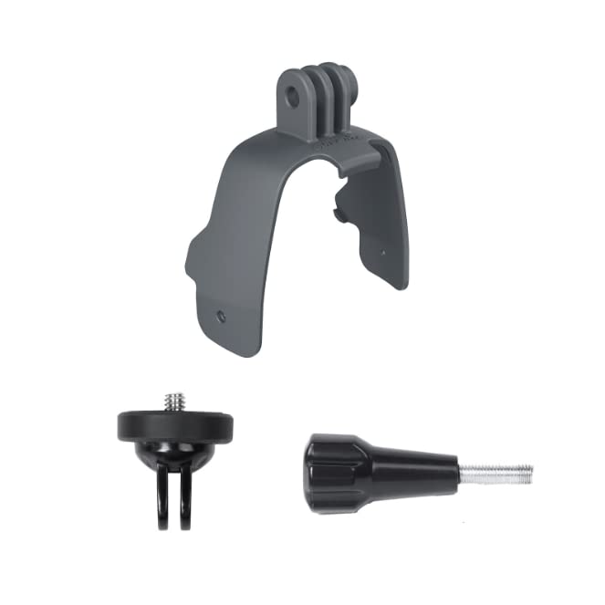 BTG DJI FPV Drone Action Camera Mount Holder for DJI Action 5 4 3 2/Pocket 3 2 /GoPro Series/Fimi Palm 2 / Insta360 X3 Go 3S ONE X2 R/Night Light/Fill Light Sport Camera Mount Extensions
