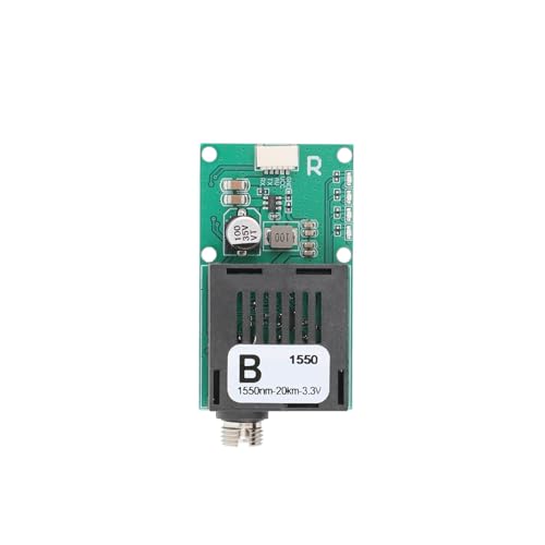 FPV Drone Fiber Optic Transceiver B-end TTL Video UART 1550nm 20KM - color: B-end (Ground end), size: 20km