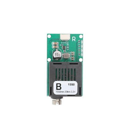 FPV Drone Fiber Optic Transceiver B-end TTL Video UART 1550nm 20KM - color: B-end (Ground end), size: 20km